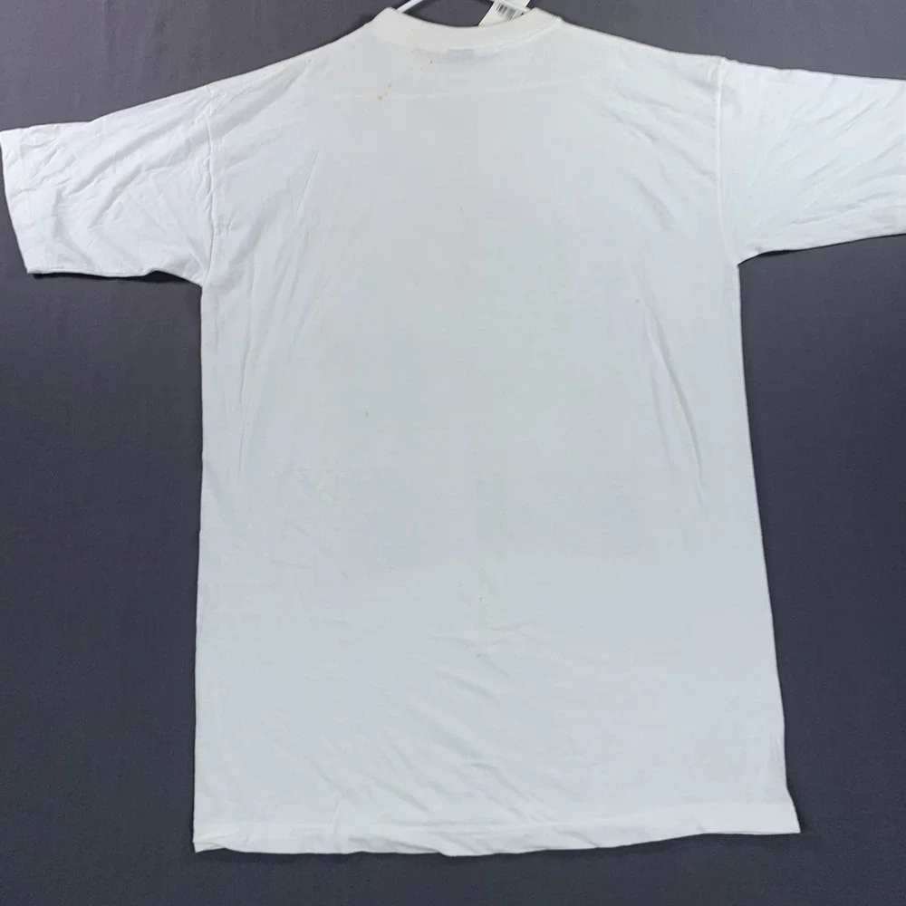 Money For Life Shirt Mens 3XL White Graphic Taz Devils Cartoon Hip Hop Tee FLAWS